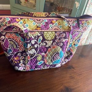 Vera Bradley Plum Crazy tote